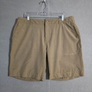 Faherty Mens Khaki 9" All Day Shorts 1.0 MSC0012 Size 36